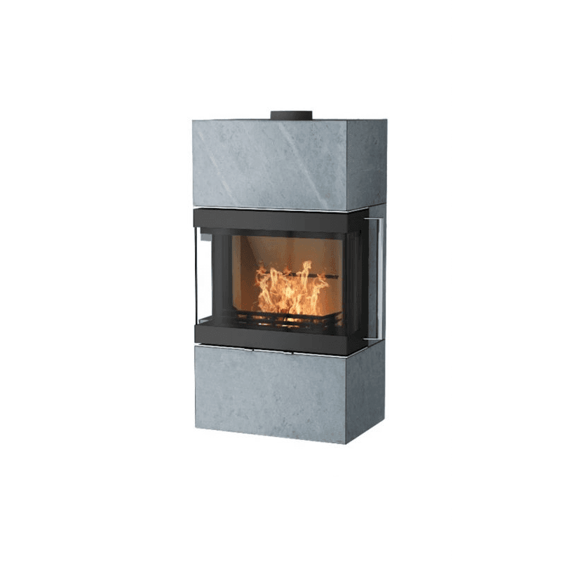 Santolini kleberstein uten bunn og topp redigert Fireplace By Norvai - SANTOLINI - Elementpeis - Bilde 1