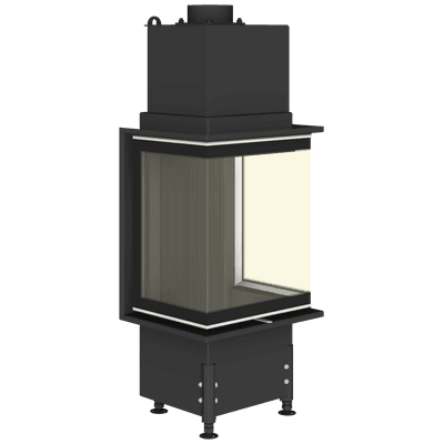 kominek_slim_400x400 (1) Kobok By Norvai - HEAVEN ECO SLIM - Peisinnsats - Bilde 1