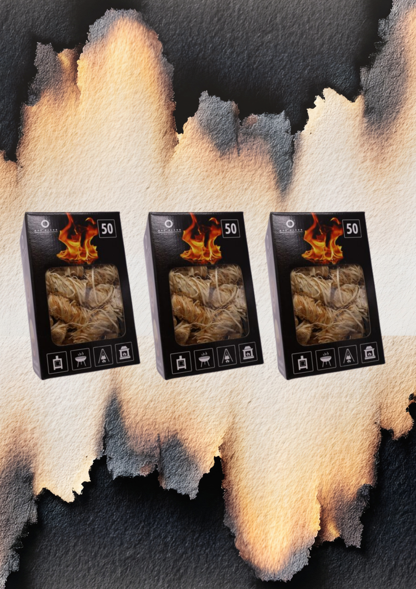 Tekniske data (12) Tennbriketter 3pk. - Bilde 1