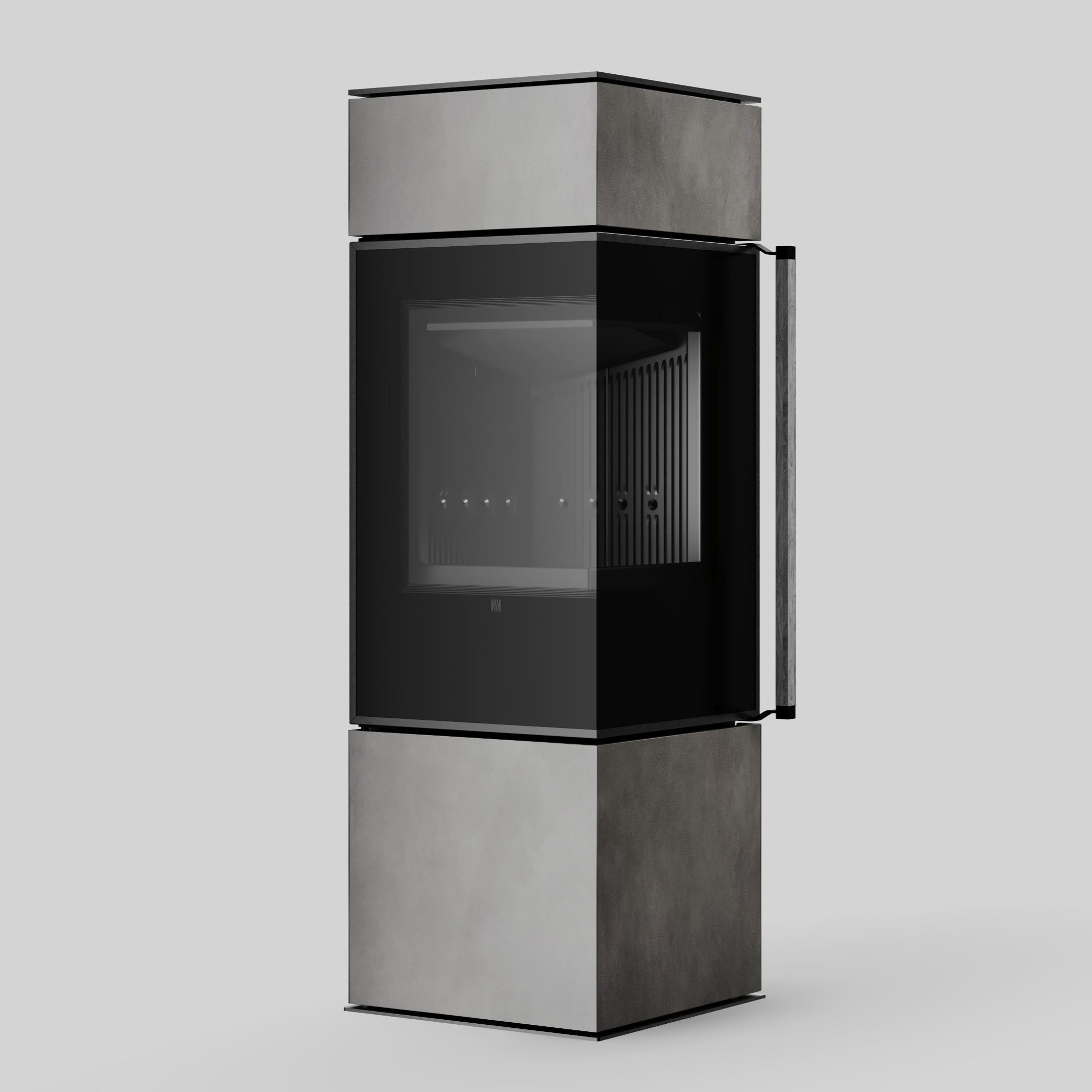 KVADRAT Bålstil - MODENA S - Frittstående - Bilde 1