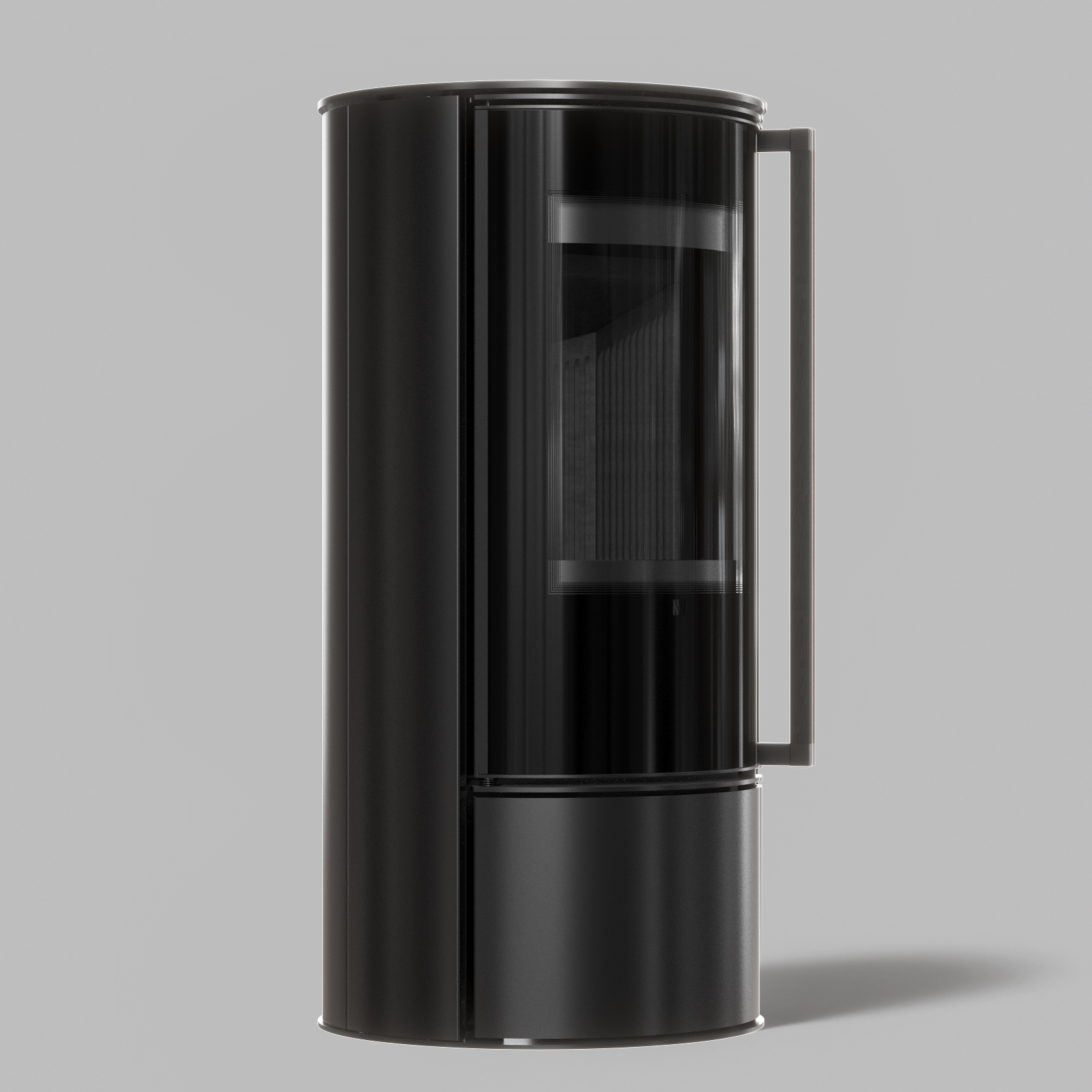 ORA_BLACK_WOOD_HANDLE_0000a Bålstil - ORA - Frittstående - Bilde 1