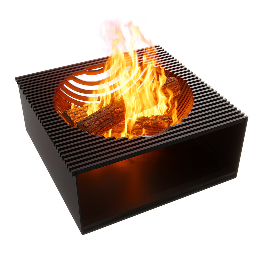 EMBER/L Balstil EMBER L – Vedfyrt Ildsted for Terrasse og Hage - Bilde 1