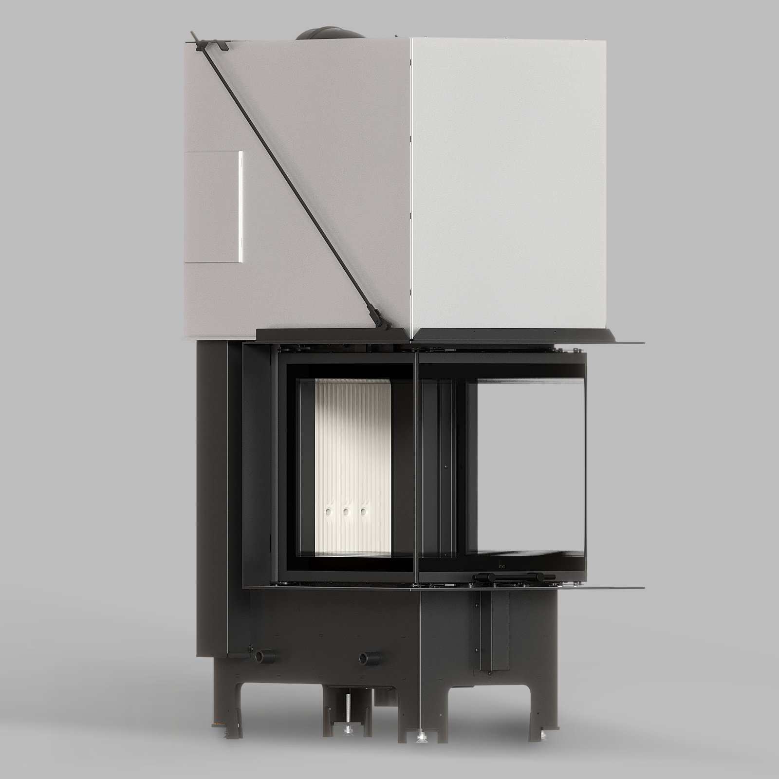 bw2-milano_500_500-1 Balstil MILANO 500×500 – Peisinnsats - Hvit - Bilde 1
