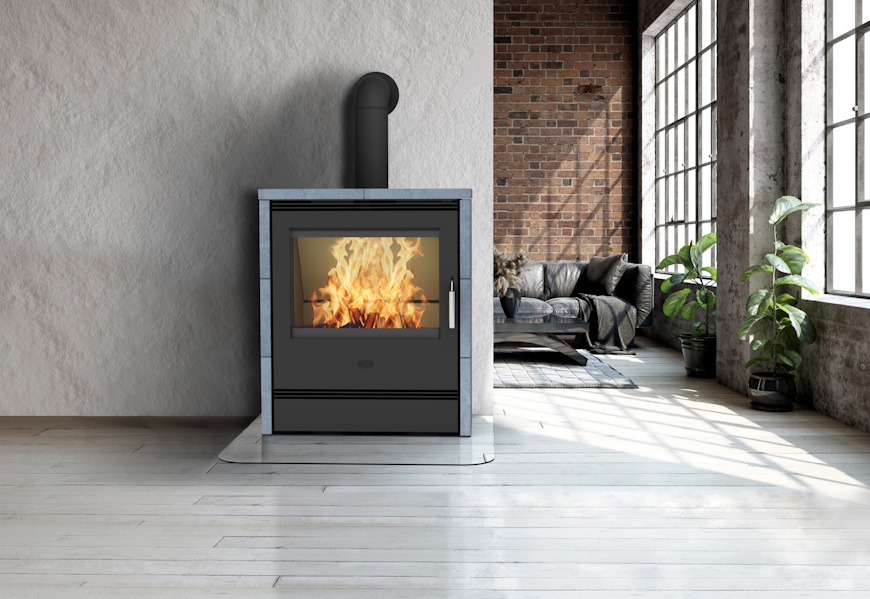 R2541-00 Fireplace By Norvai - ROENKY KLEBERSTEIN - Frittstående - Bilde 1