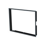 BeF Ramme sort 60 mm slank – AQUALITE/AQUATIC/DOUBLE/FEEL/PASSIVE/THERM (flere modeller – se beskrivelse)