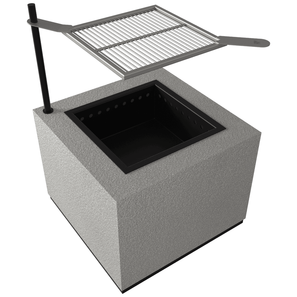 227460_01_1_grill_slupek_55_55_40-1-1.png Balstil GRILL CHEF – Utegrill med Ildsted - Bilde 1