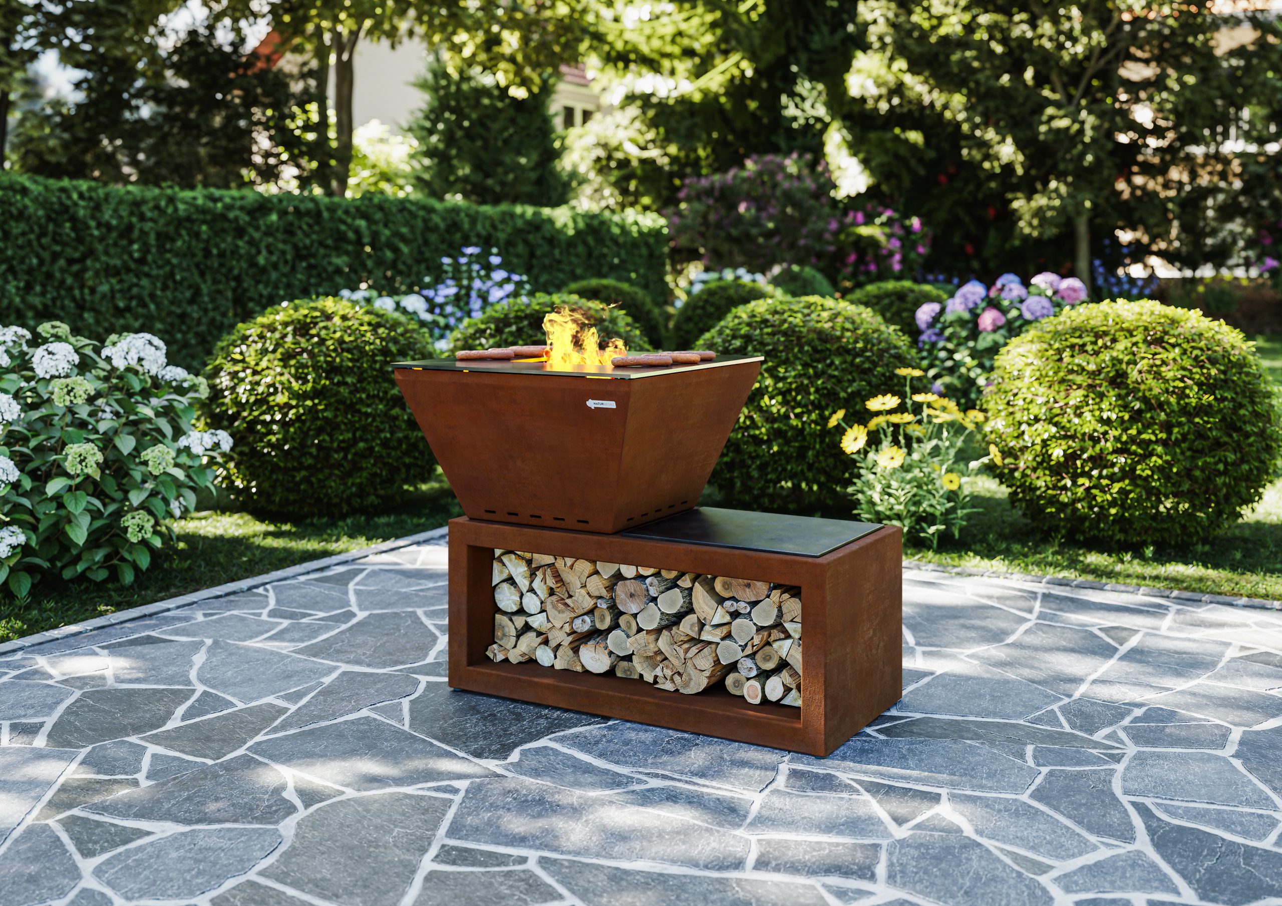 Garten_Terrasse_Grill_Kubus_V2_BEA_Mit_Grillgut-1-scaled-2.jpg Max Blank - GRILL KUBUS - Utegrill - Bilde 1