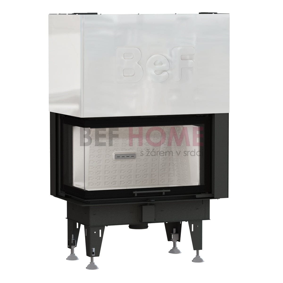bef_therm_v_10_cl-2.jpg Bef Home - THERM V10CP - Peisinnsats - Hjørne høyre - Bilde 1